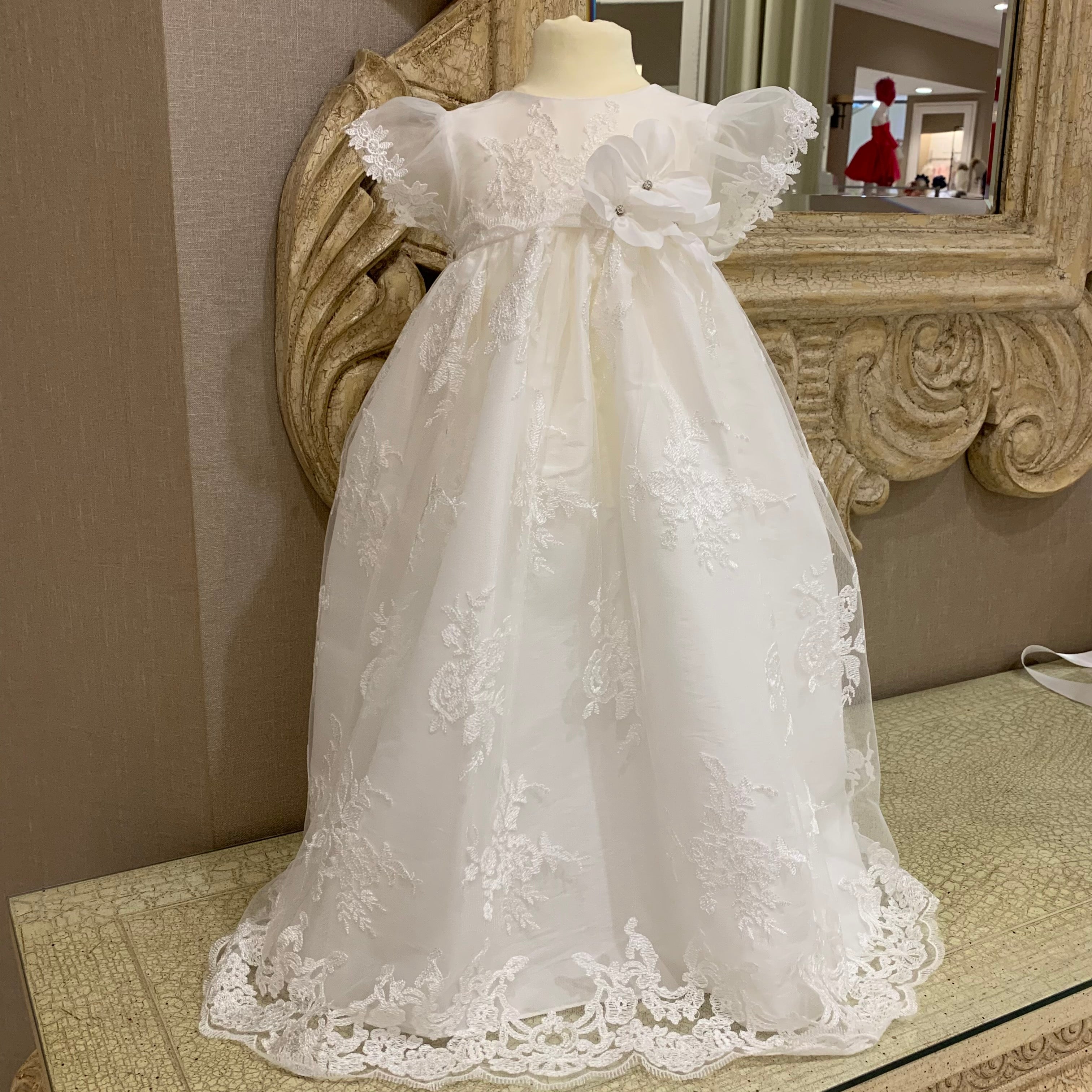 Lace Christening Gown