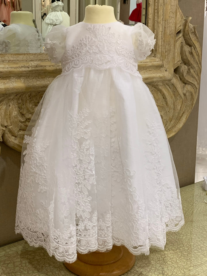 White Christening Gown