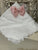 Antique White Blanket with Bow