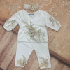 Ivory Gold Two Piece Set