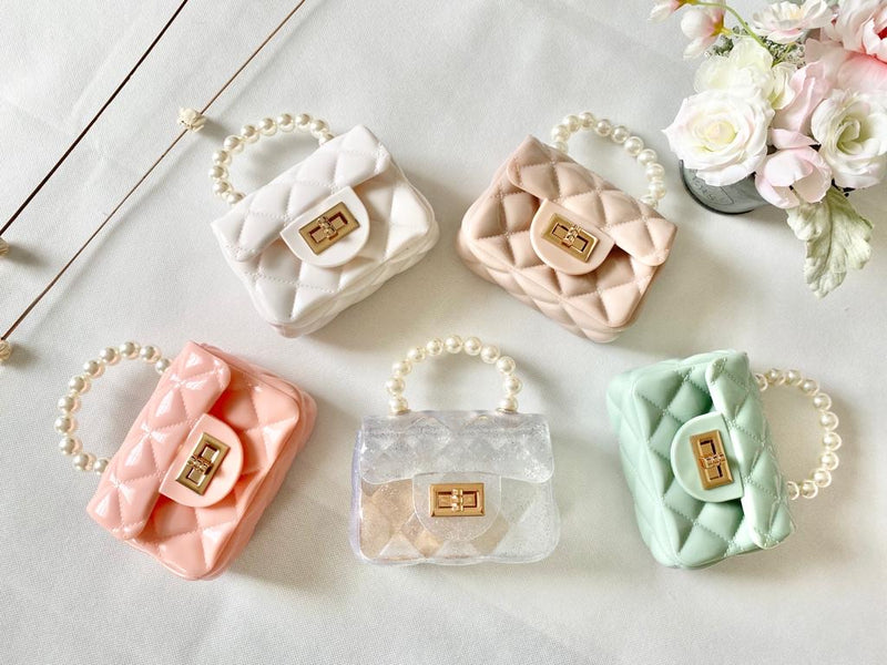 Fashion Jelly Handbag Frosted Color Silicone Mini Bags Accessories