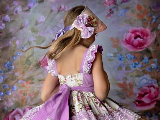 Lavendar Ruffle Dress