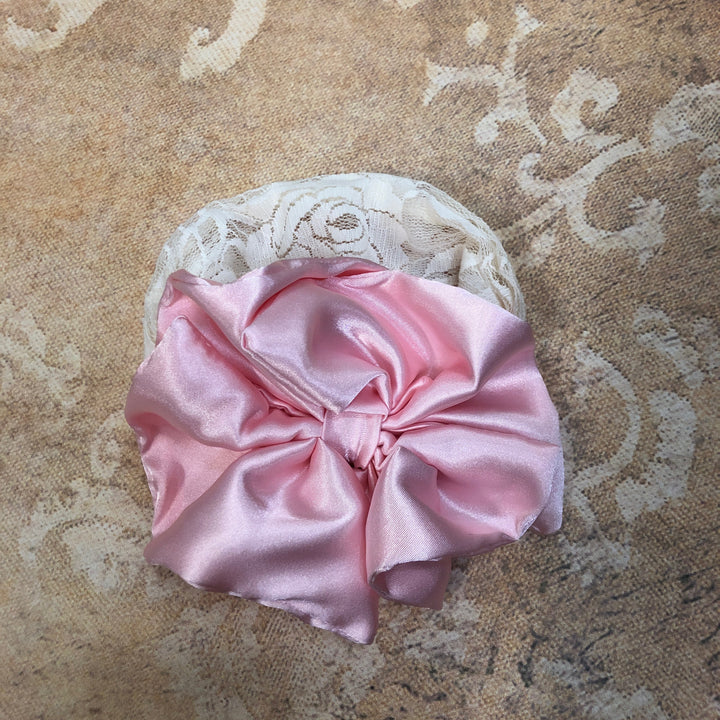 Pink Satin Bow