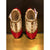 Chloe K Red Studded Shoes