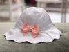 Luli & Me Jacquard Scalloped Hat