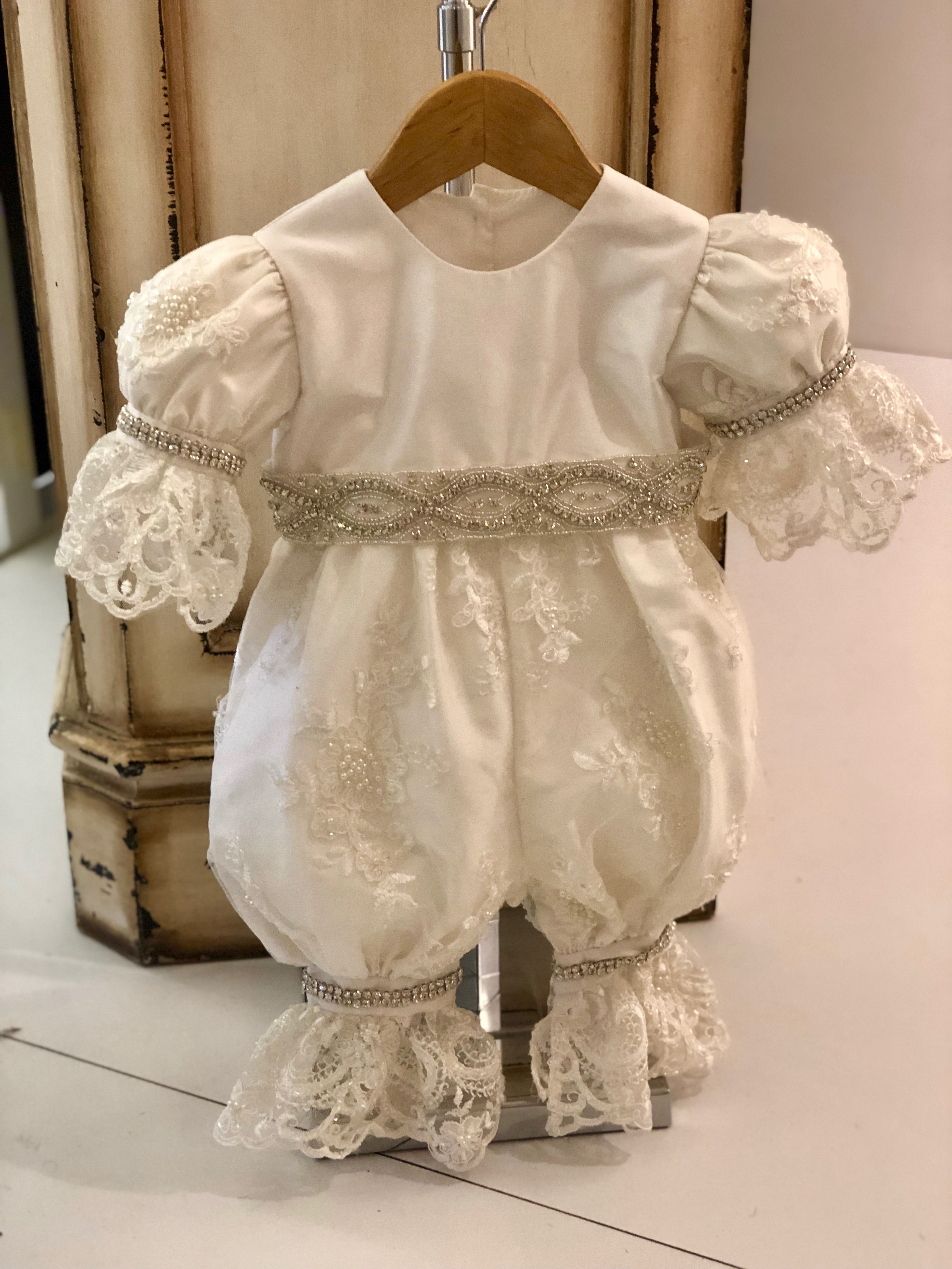 Heirloom Romper and Detachable Skirt