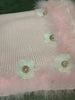 Cotton Crochet Pink Marabou Blanket