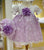 Katie Rose Aria Floral Dress and Bonnet Set
