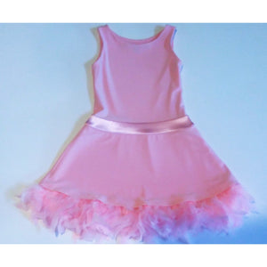 Dolls and Divas Pink Feather Dress