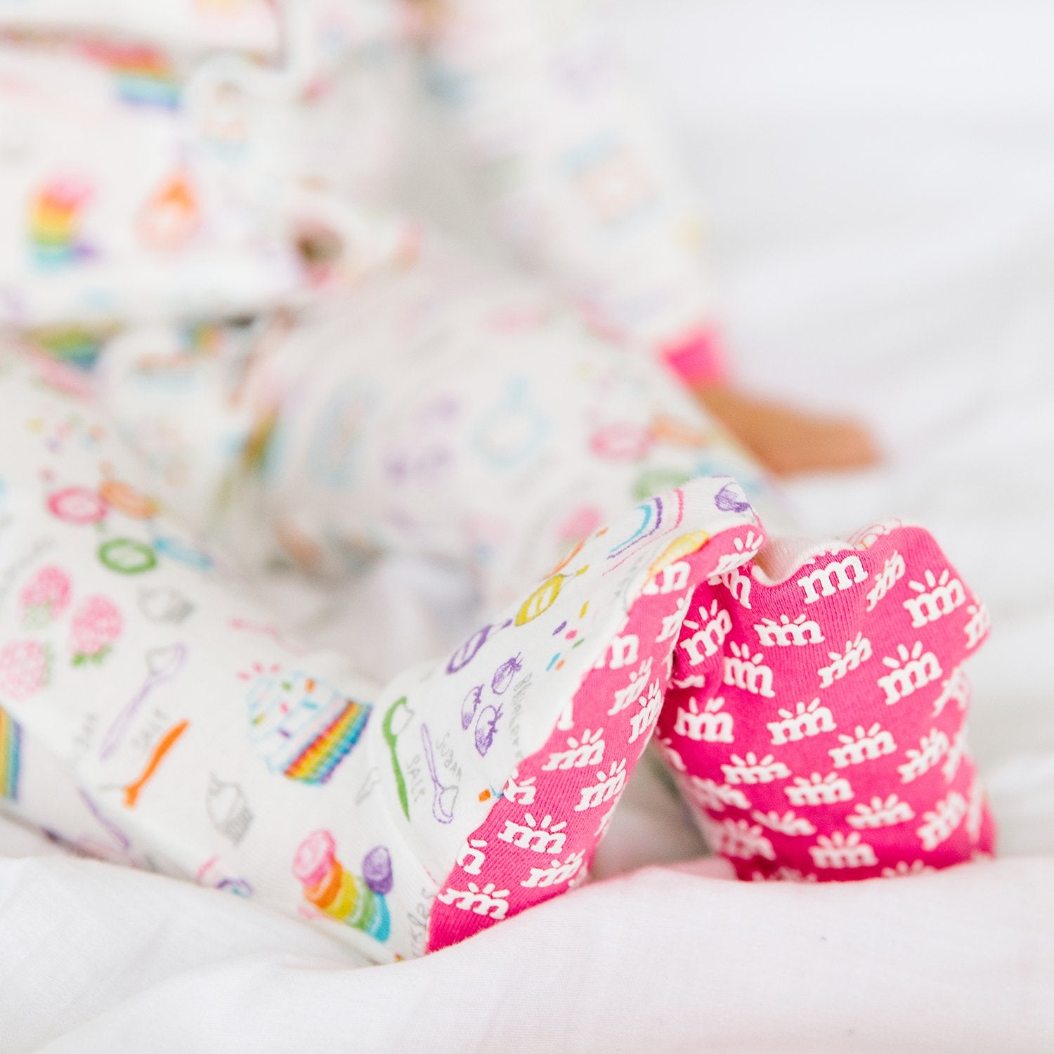 Magnetic Me Rainbow Sprinkles Footie