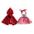 Belle Threads Red Riding Hood with Sparkle Cape
