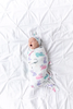 Copper Pearl Sassy Swaddle Blanket