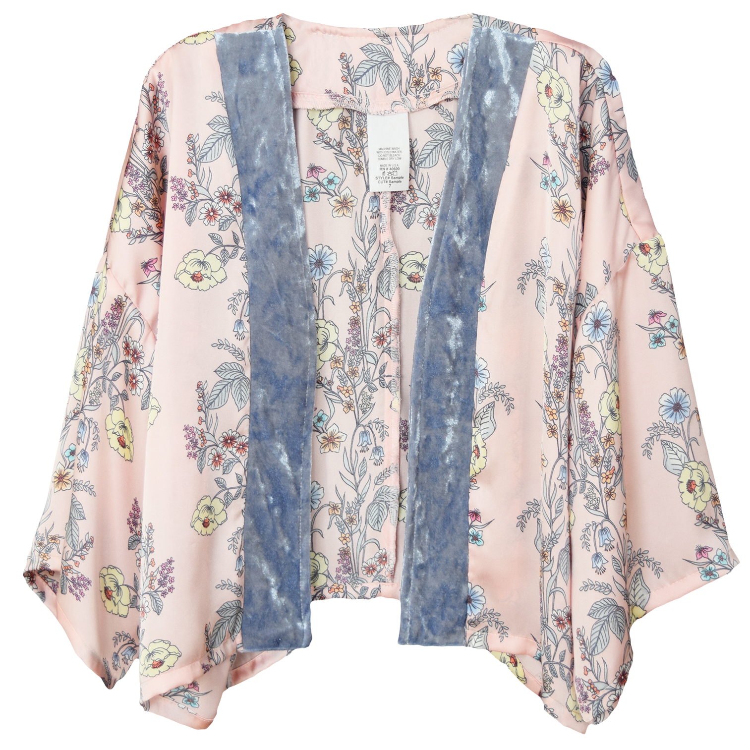 Tru Luv Floral Kimono