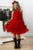The Delphine Red Dress