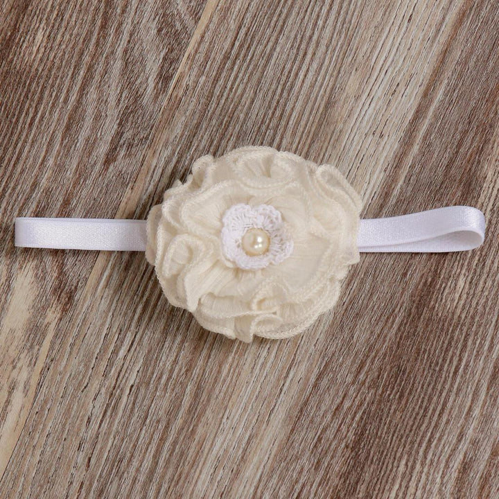 Ruffle Flower Headband