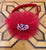 Red Tulle Clip or Headband