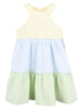 Luli & Me Tiered Mix Dress